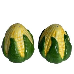 Vintage Ceramic Corn Salt & Pepper Shaker Set